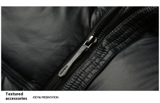 Abrigo Acolchado para Hombre Invierno - Chaqueta Térmica con Cuello Alto - Image 15