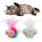 Juguete para Gatos con Plumas Interactivo