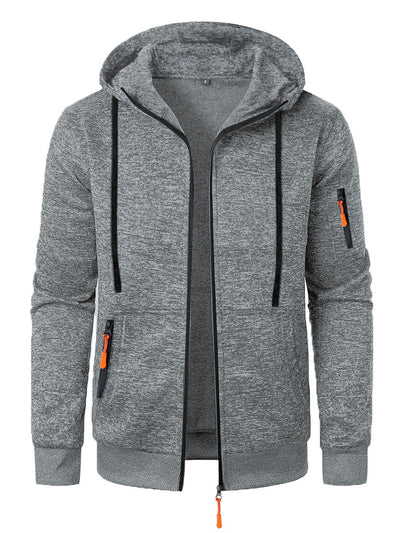 Suéter Deportivo con Capucha y Textura Jacquard para Hombre - Image 14