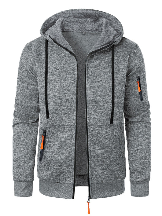 Suéter Deportivo con Capucha y Textura Jacquard para Hombre - Image 14