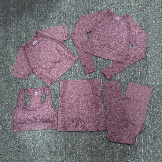 Conjunto Deportivo Ajustado de Manga Larga Estilo Europeo - Image 11