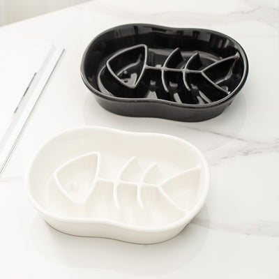 Comedero Cerámico de Alimentación Lenta para Gatos - Image 3