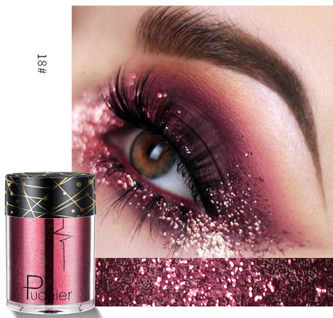 Paleta de Sombras Shimmer Pudaier 3.5G - Maquillaje Profesional con Acabado Mate y Brillante - Image 18
