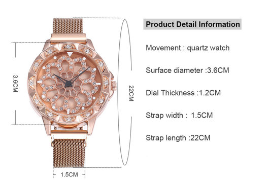 Reloj Deportivo para Mujer con Cierre Magnético y Movimiento de Cuarzo - Image 17