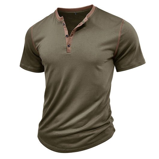 Polo Clásico de Manga Corta con Cuello V - Camiseta Fresca para Hombre - Image 33