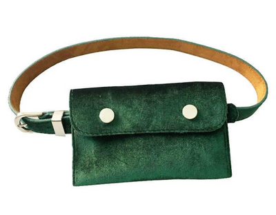 Billetera de Lujo Coreana para Mujer con Bolsillos y Terciopelo Dorado - Image 7