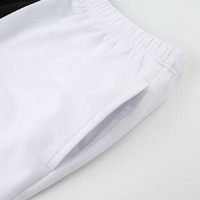 Pantalones de Corte Moderno con Costuras Combinadas - Image 5