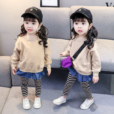 Conjunto de Dos Piezas Manga Larga para Niñas - Image 3