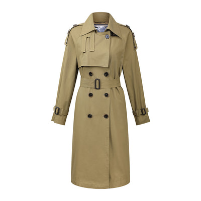 Gabardina de Algodón Over the Knee - Elegancia Atemporal - Image 10