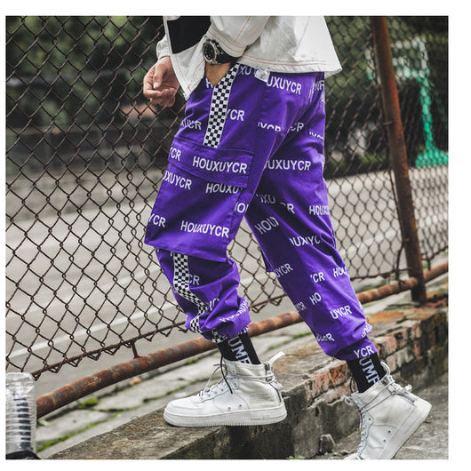 Pantalones de Moda Estampado Letras para Hombre - Comodidad y Estilo - Image 5