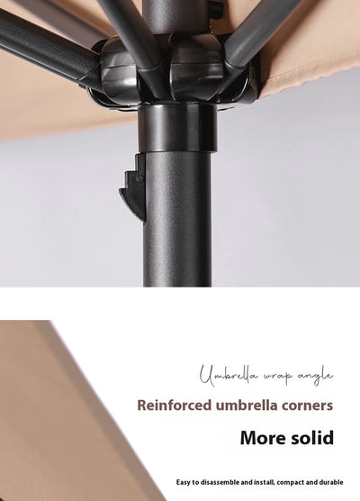 Sombrilla Rectangular Impermeable para Terraza y Patio - Protección Solar 4 Esquinas - Image 22