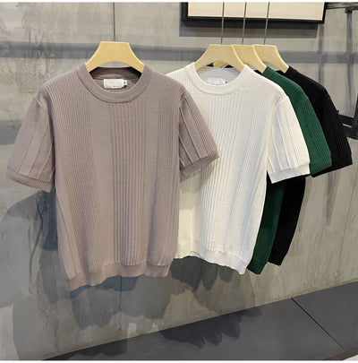 Playera Ligera de Seda de Hielo - Manga Corta Transpirable - Image 19