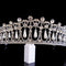 Corona de Perlas y Cristales para Novia - Tiara Elegante con Incrustaciones