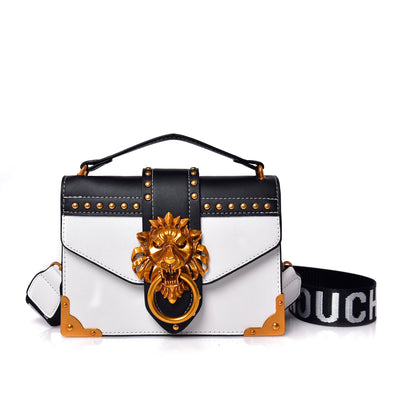 Bolso Bandolera de Moda con Cabeza de León Metálica - Image 28