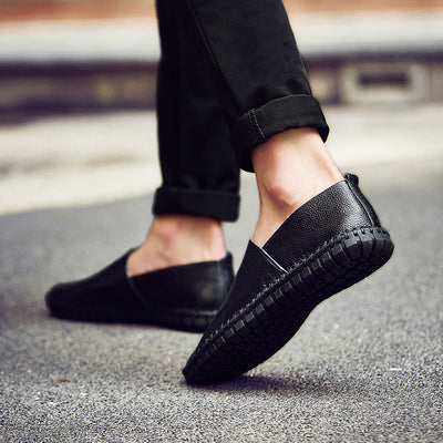 Zapatos de Cuero para Conducir - Mocasines Cómodos Hombre Talla Grande - Image 10