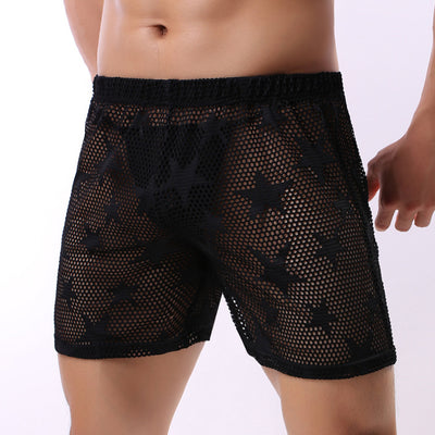 Pantalones de Malla Hueca Cintura Baja Comfort Star - Image 4