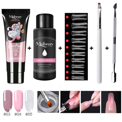 Gel Multicolor para Extensiones de Uñas