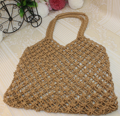 Bolsa Diagonal Tejida en Bambú y Ratán - Estilo Japonés, Coreano y Mexicano - Image 5