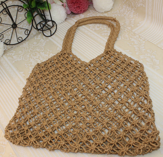 Bolsa Diagonal Tejida en Bambú y Ratán - Estilo Japonés, Coreano y Mexicano - Image 5