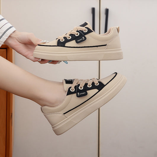 Tenis Blancos Plataforma Estilo Coreano - Comodidad Premium para Mujer - Image 4