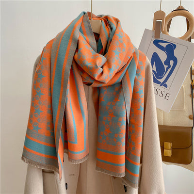 Bufanda Térmica Estrella Otoño-Invierno en Cashmere Artificial Premium - Image 5