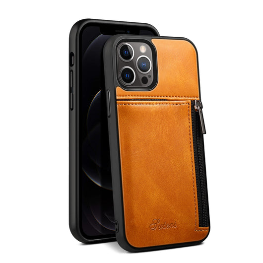 Funda Protectora para Celular con Compartimento de Tarjetas y Cierre - Image 3