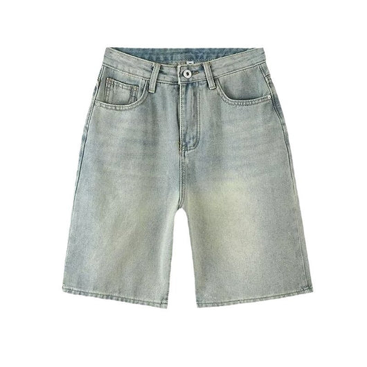 Shorts Denim Retro Lavado para Mujer - Estilo Casual Versátil - Image 5