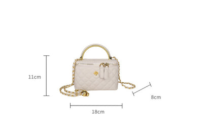 Bolso Mensajero de Moda Rhombus Chain para Mujer - Image 13
