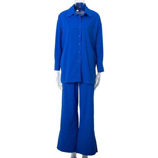 Conjunto de Dos Piezas: Blusa Suelta y Pantalón Cintura Alta - Image 18