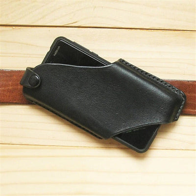 Funda Protectora de Cuero para Celular con Soporte de Cinturón - Image 2