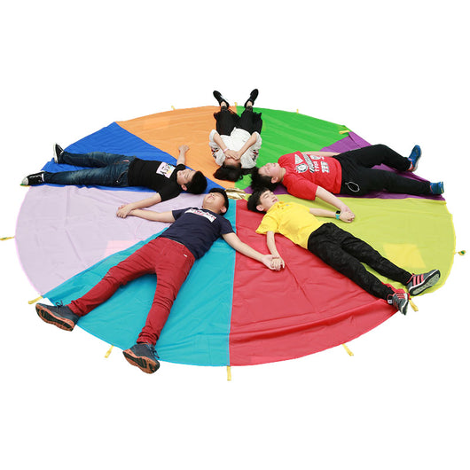 Paraguas Arcoíris Educativo para Niños - Juego Sensorial Exterior - Image 9