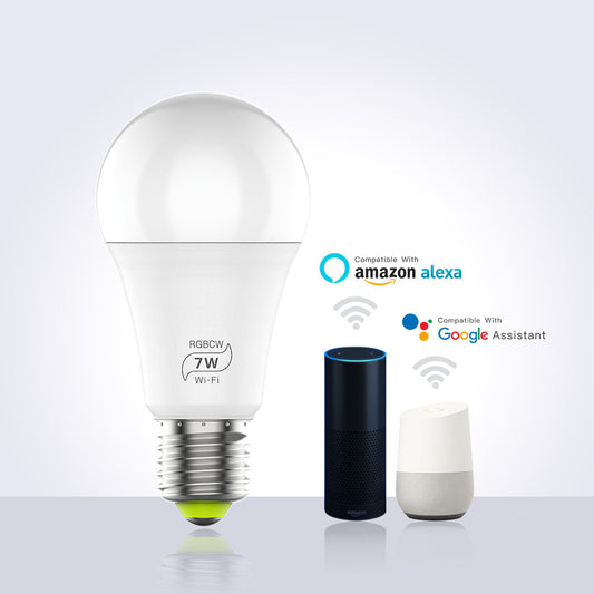 Foco LED Inteligente WiFi, Compatible con Alexa y Google