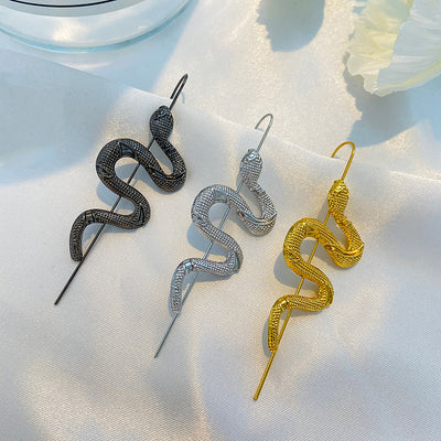 Aretes de Serpiente Simulada - Accesorios de Moda con Personalidad - Image 10