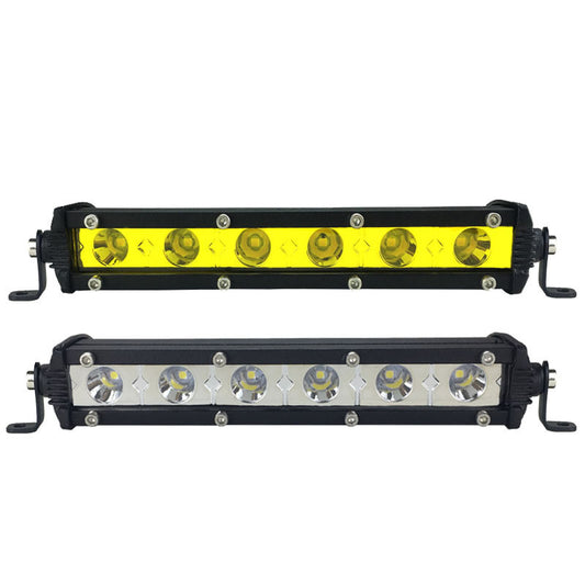 Barra LED Delgada 18W de Una Fila para Auto