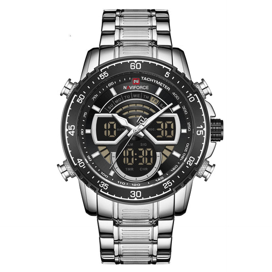 Reloj Deportivo para Hombre en Acero Inoxidable