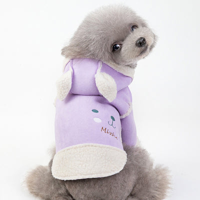 Abrigo de Terciopelo para Mascotas - Chaqueta Estilo Solapa para Perros, Gatos y Peluches - Image 16