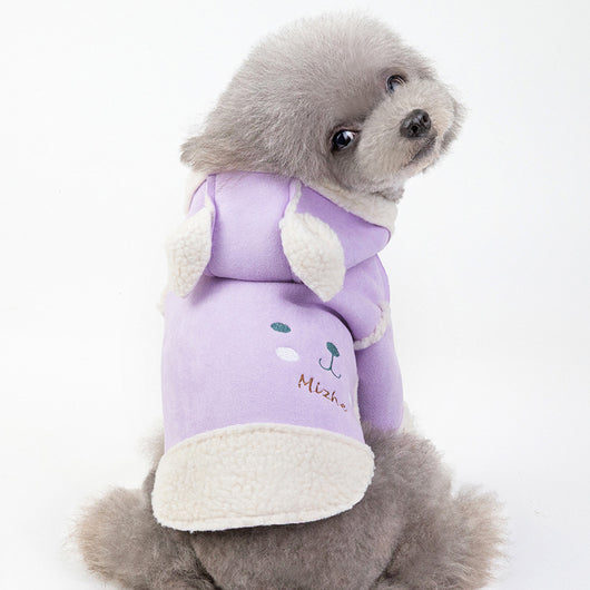 Abrigo de Terciopelo para Mascotas - Chaqueta Estilo Solapa para Perros, Gatos y Peluches - Image 16