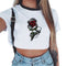 Playera Estampada Manga Corta con Diseño Explosión