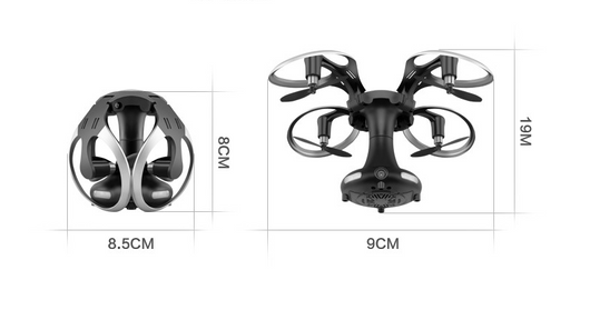 Dron Cuadricóptero Plegable Compacto - Image 5
