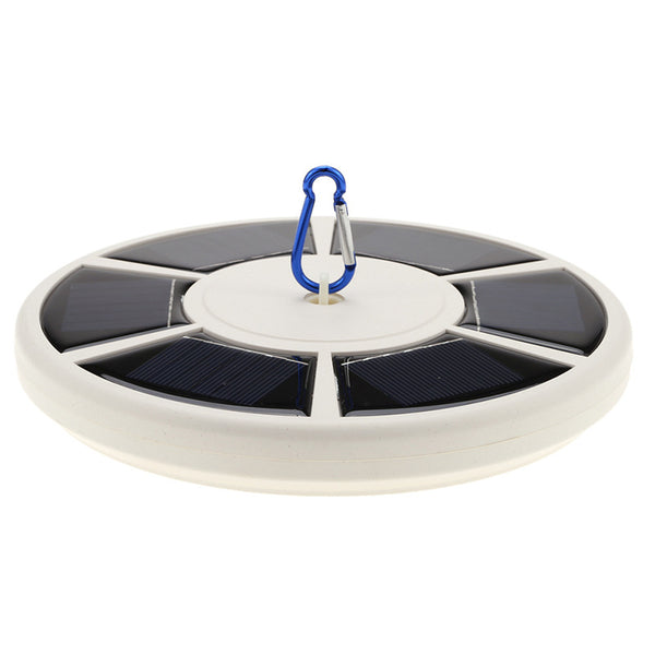 Lámpara Solar para Asta de Bandera con 26 LED - Luz de Campamento Portátil