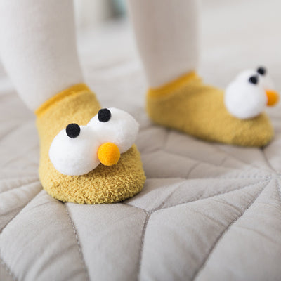 Calcetines Náuticos Antideslizantes con Diseño de Ojos Grandes para Niños - Image 19