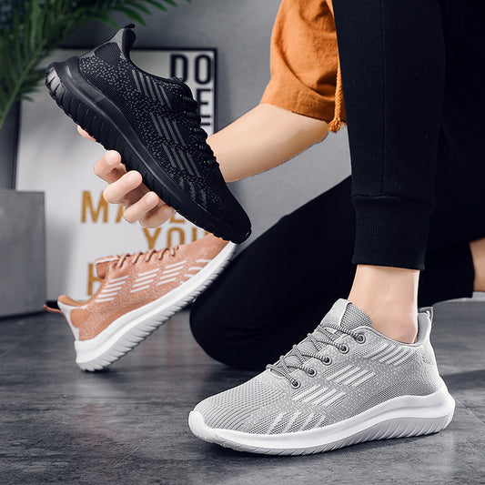 Zapatos casuales con malla transpirable