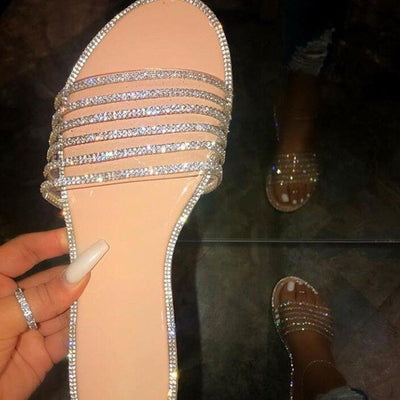 Sandalias Planas Transparentes - Image 11