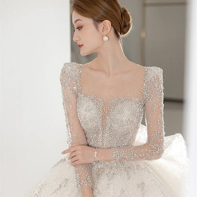Vestido Largo Elegante con Mangas Largas para Mujer - Image 16