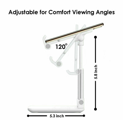 Soporte Plegable Ajustable para Celular y Tablet - Base de Escritorio - Image 11