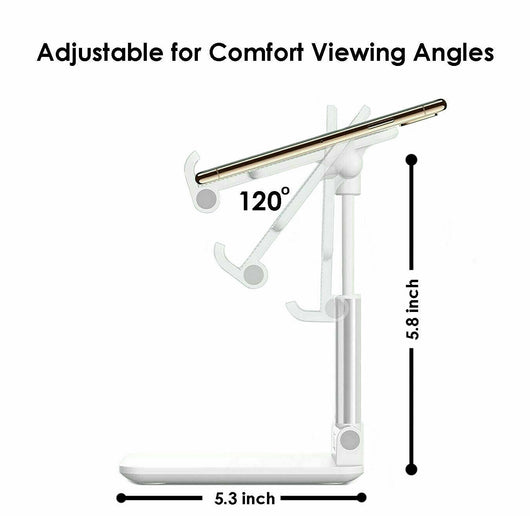 Soporte Plegable Ajustable para Celular y Tablet - Base de Escritorio - Image 11