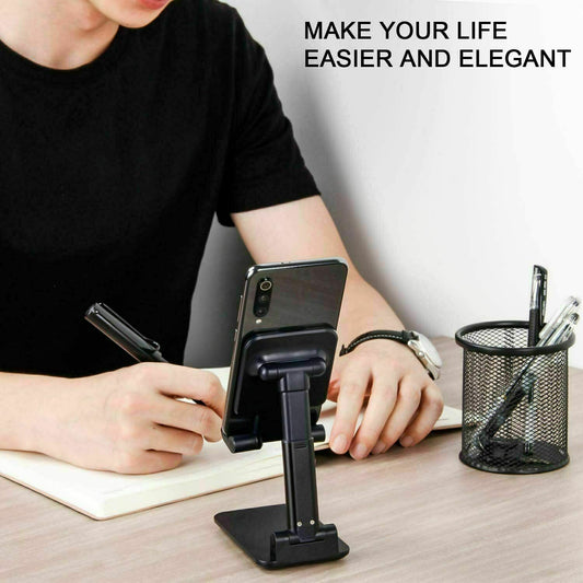 Soporte Plegable Ajustable para Celular y Tablet - Base de Escritorio - Image 2