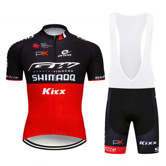 Conjunto de Ciclismo de Manga Corta para Hombre y Mujer - Uniforme de Verano