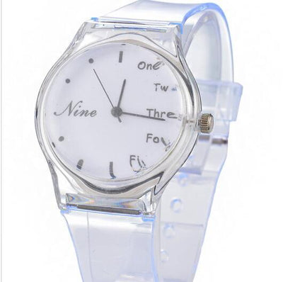 Reloj Transparente PVC para Mujer - Diseño Minimalista - Image 15