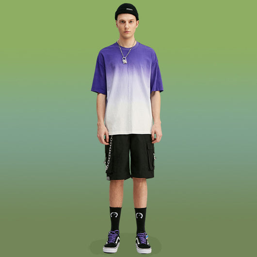 Playera Tie-Dye Personalizada Degradado Oversize Marca Tide - Image 3